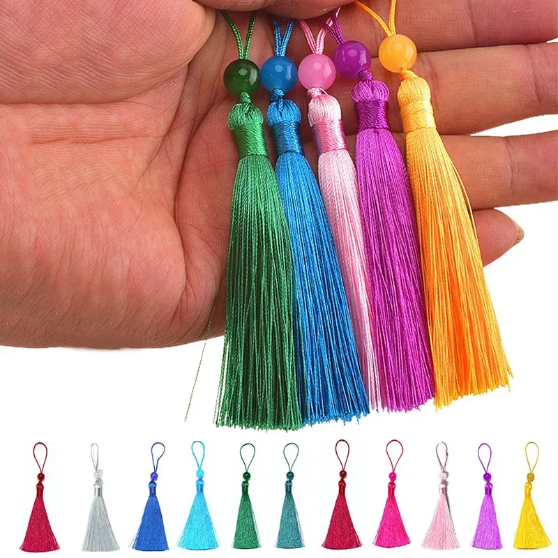 Beaded Trim Fringe - 주얼리 제작용 미니 비즈 술, DIY