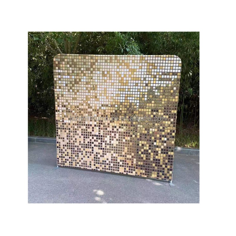 Sequin Fabric Panel - 웨딩 연회 특별 시퀸 원단 아치형