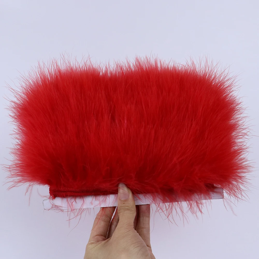 Feather Trim Marabou - 1미터 부드러운 터키 깃털 트림 푹신한