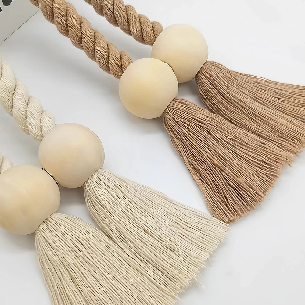1개 심플 프린지 비즈 커튼 스트랩 무타공 자석 조절형 - Beaded Trim Fringe 리뷰 및 가격