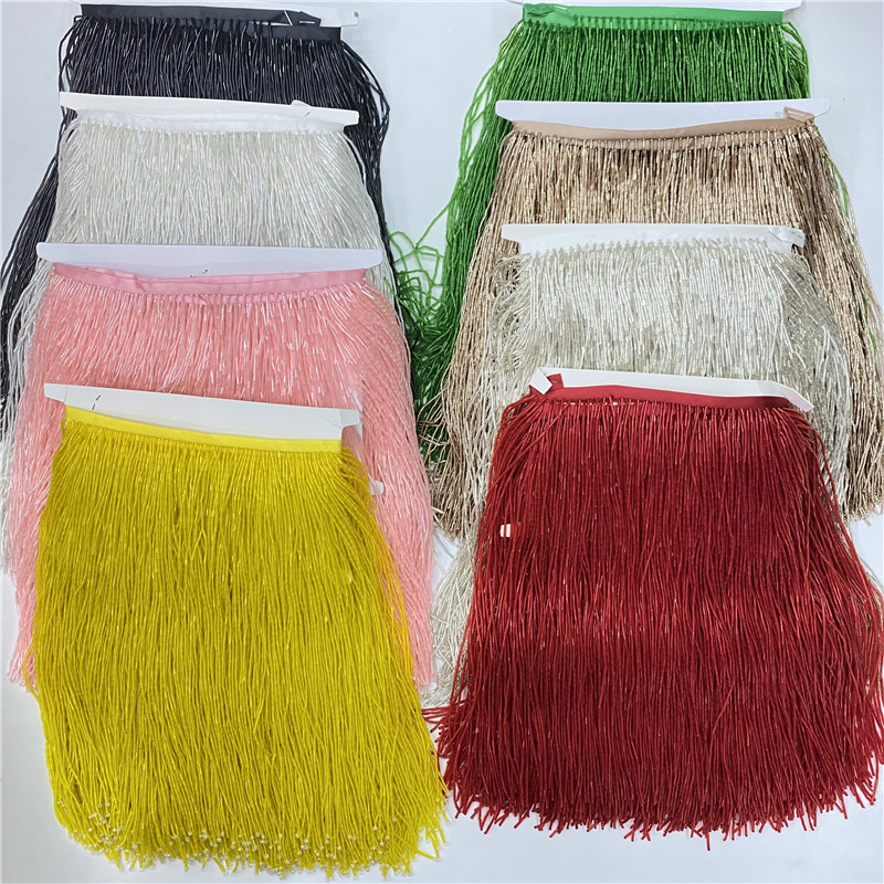 2metros/lot 30cm 와이드 고품질 Tasse - Beaded Trim Fringe 리뷰 및 가격