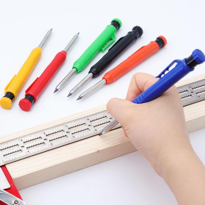견고한 목수 연필 세트 목공 도구 기계식 연필 3색 리 - Staedtler Pencil Lumocolor 리뷰 및 가격
