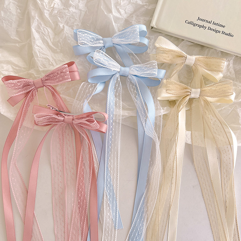 귀여운 어린이 나비 매듭 머리핀, 공주 소녀 긴 술 머 - Tassel Fringe Trim 리뷰 및 가격