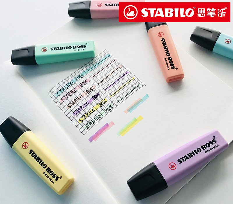 STABILO BOSS 오리지널 파스텔 형광펜, 텍스트 - Stabilo Marker Boss 리뷰 및 가격
