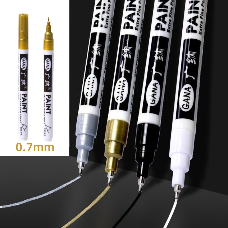 1Pc 0.7mm 방수 페인트 마커 자동차 금속 직물  - Copic Marker Sketch 리뷰 및 가격