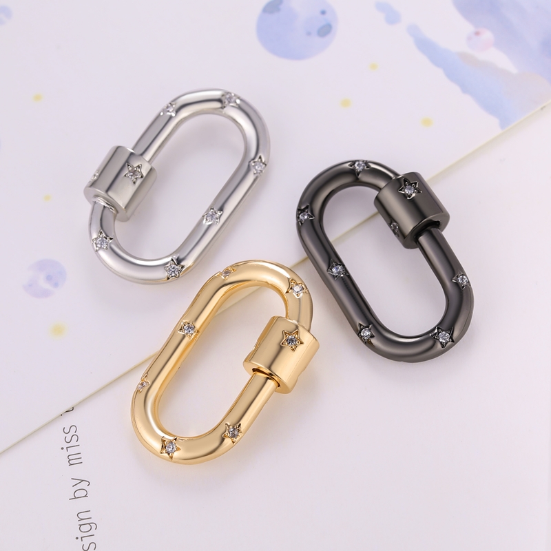 Juya 수제 18K 리얼 골드 도금 장식 나사 잠금  - Embroidery Craft 리뷰 및 가격