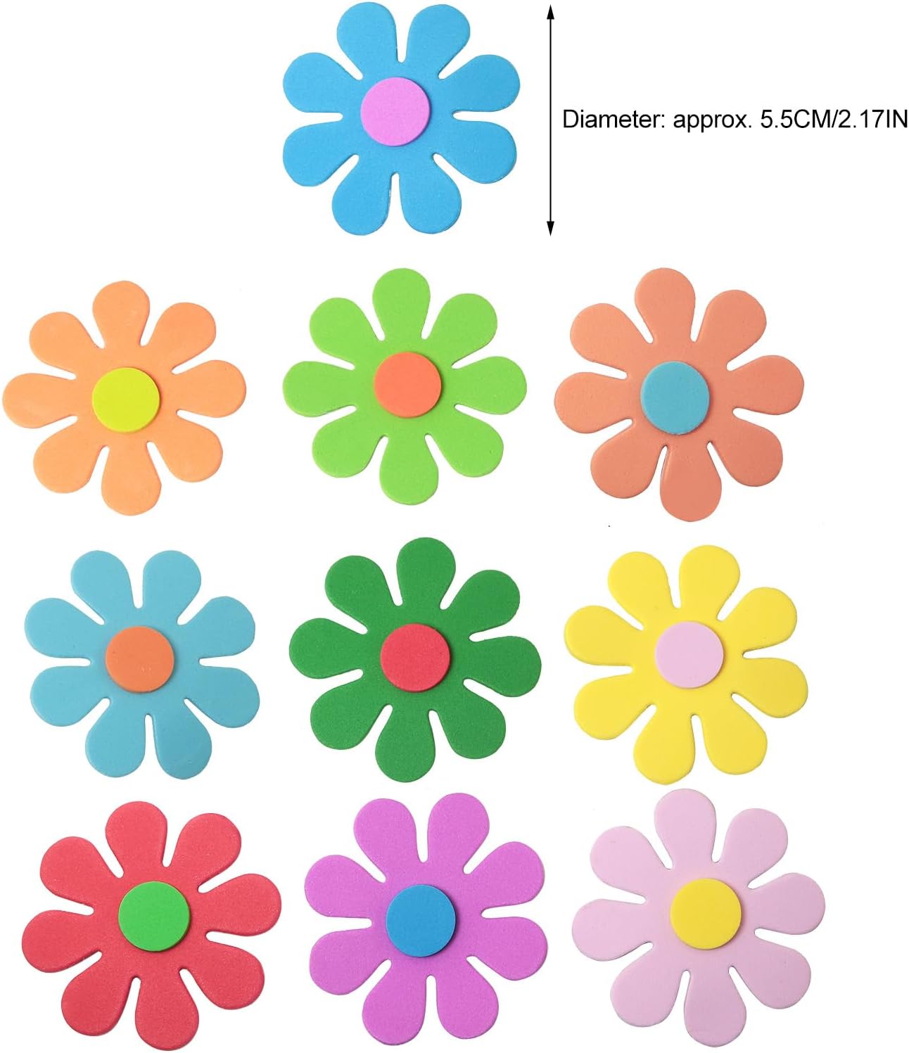 3D 꽃폼 스티커 봄 예술 및 공예 어머니의 날 유치원 - Craft Embellishment 리뷰 및 가격