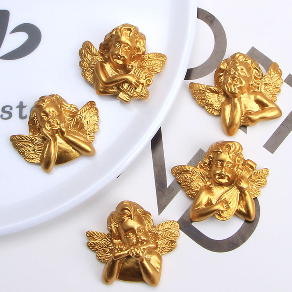 15개 레진 천사 액세서리 공예 DIY 참 장식 플랫백 - Craft Embellishment 리뷰 및 가격