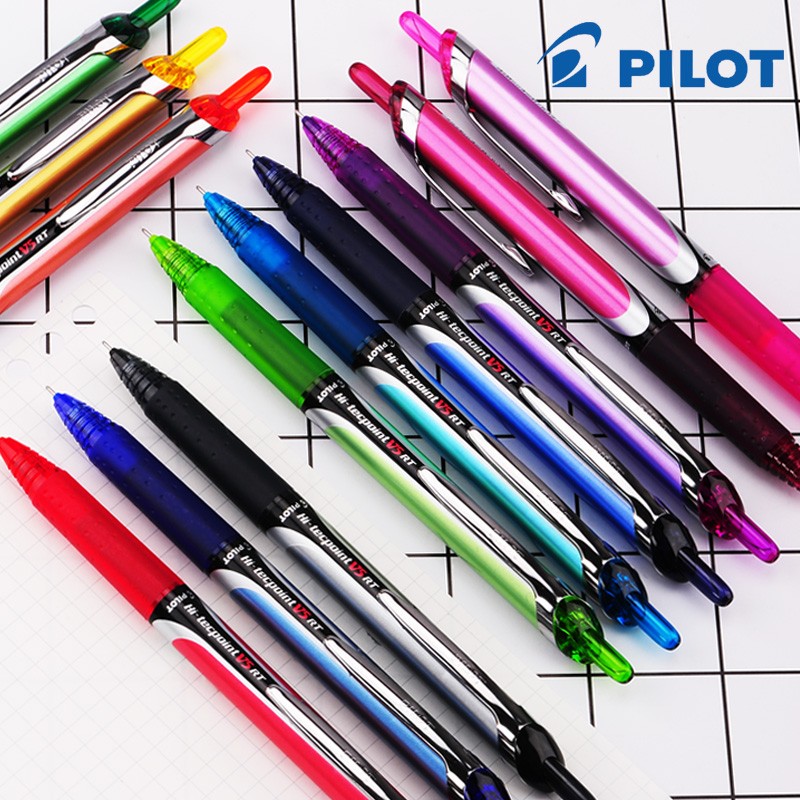 일본 파일럿 컬러 젤 펜, BXRT-V5 0.5mm 수 - Pilot Pen V5 리뷰 및 가격