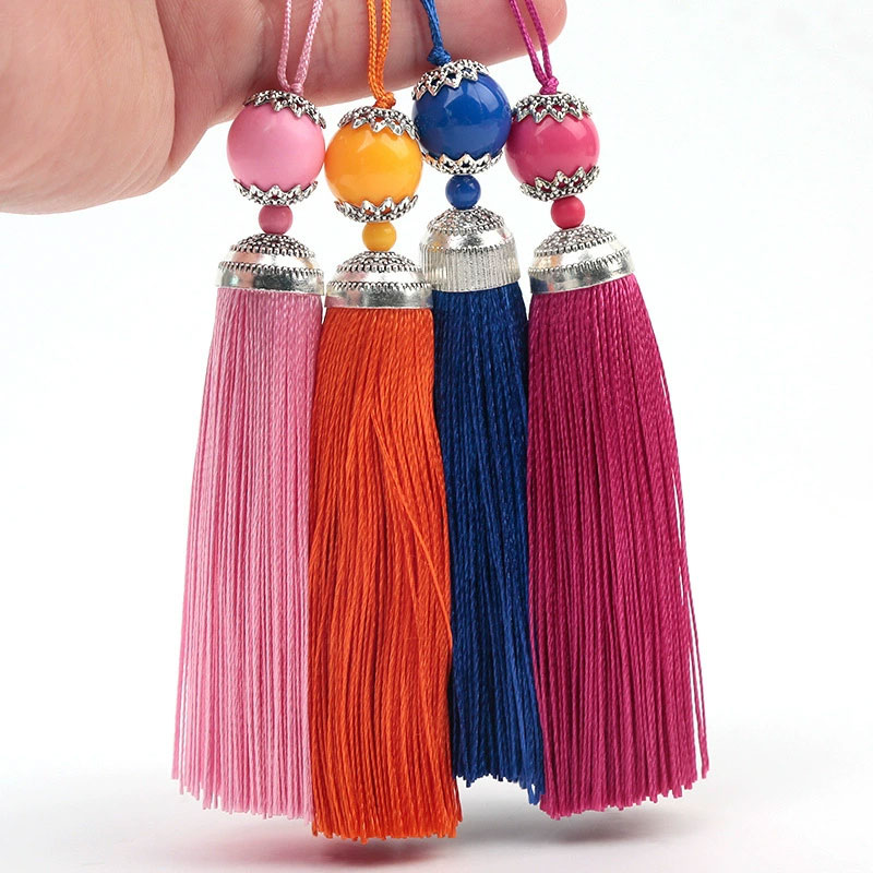 1/3/5pcs 실크 태슬 프린지 브러쉬 슬링 태슬 비 - Beaded Trim Fringe 리뷰 및 가격