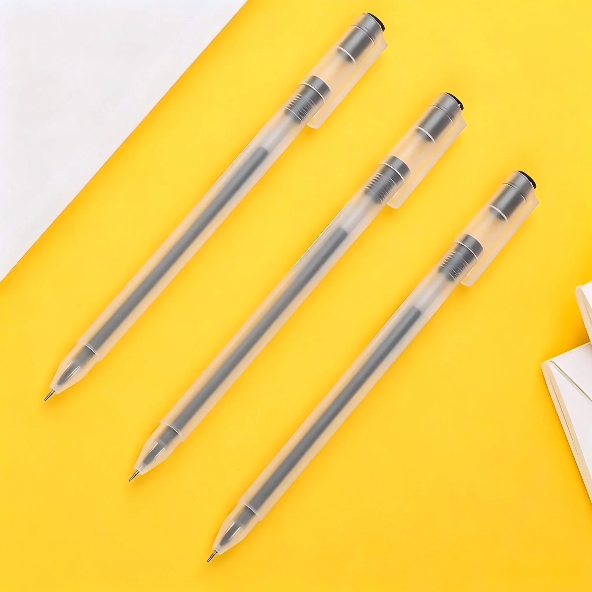 A119 블랙 젤 펜 0.5mm 풀 니들 팁, 6/12 - Muji Stationery Gel Pen 리뷰 및 가격