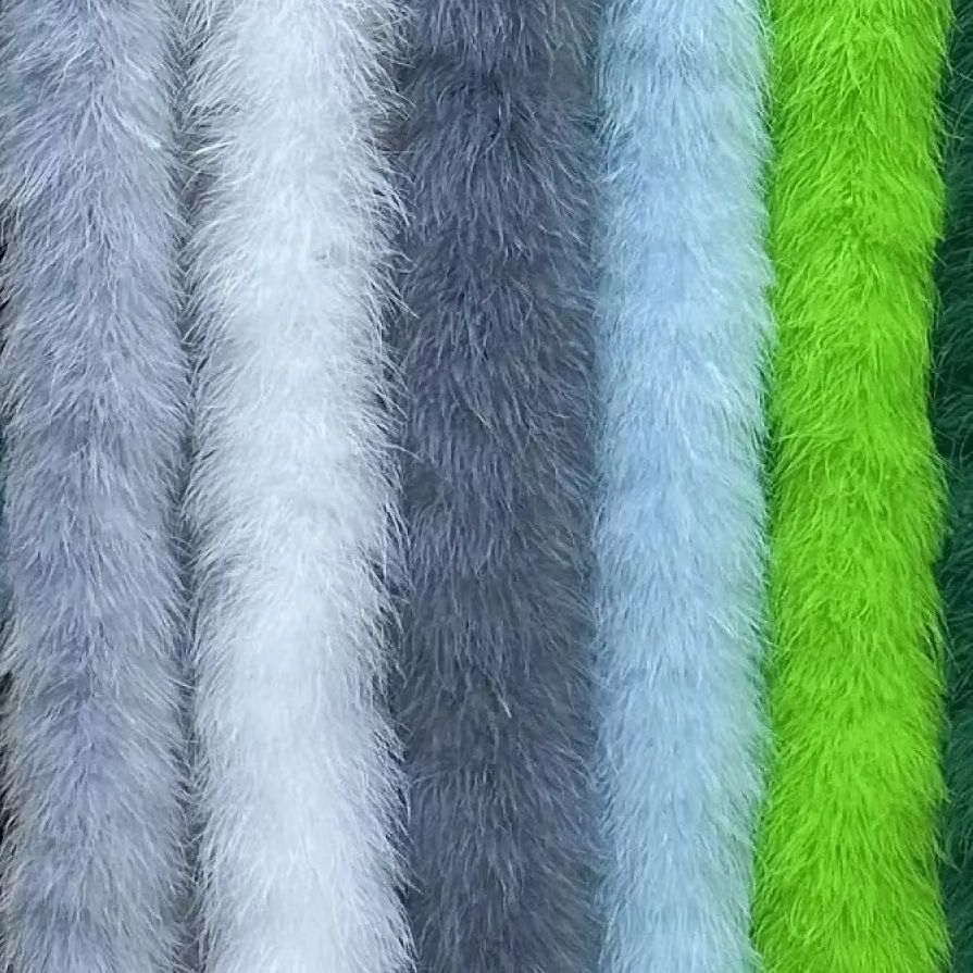 천연 마라부 깃털 장식 2미터, 50g 부드럽고 풍성한 - Feather Trim Marabou 리뷰 및 가격