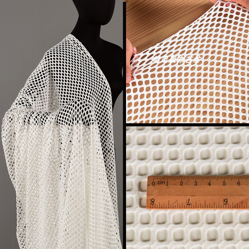4방향 스트레치 소프트 다이아몬드 대형 메쉬 원단(미터 - Crystal Mesh Fabric 리뷰 및 가격