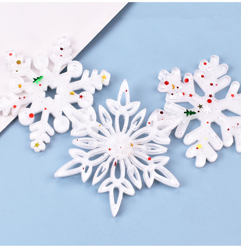 크리스마스 할로우 눈송이 장식 실리콘 몰드, 레진 공예 - Christmas Craft Embellishment 리뷰 및 가격