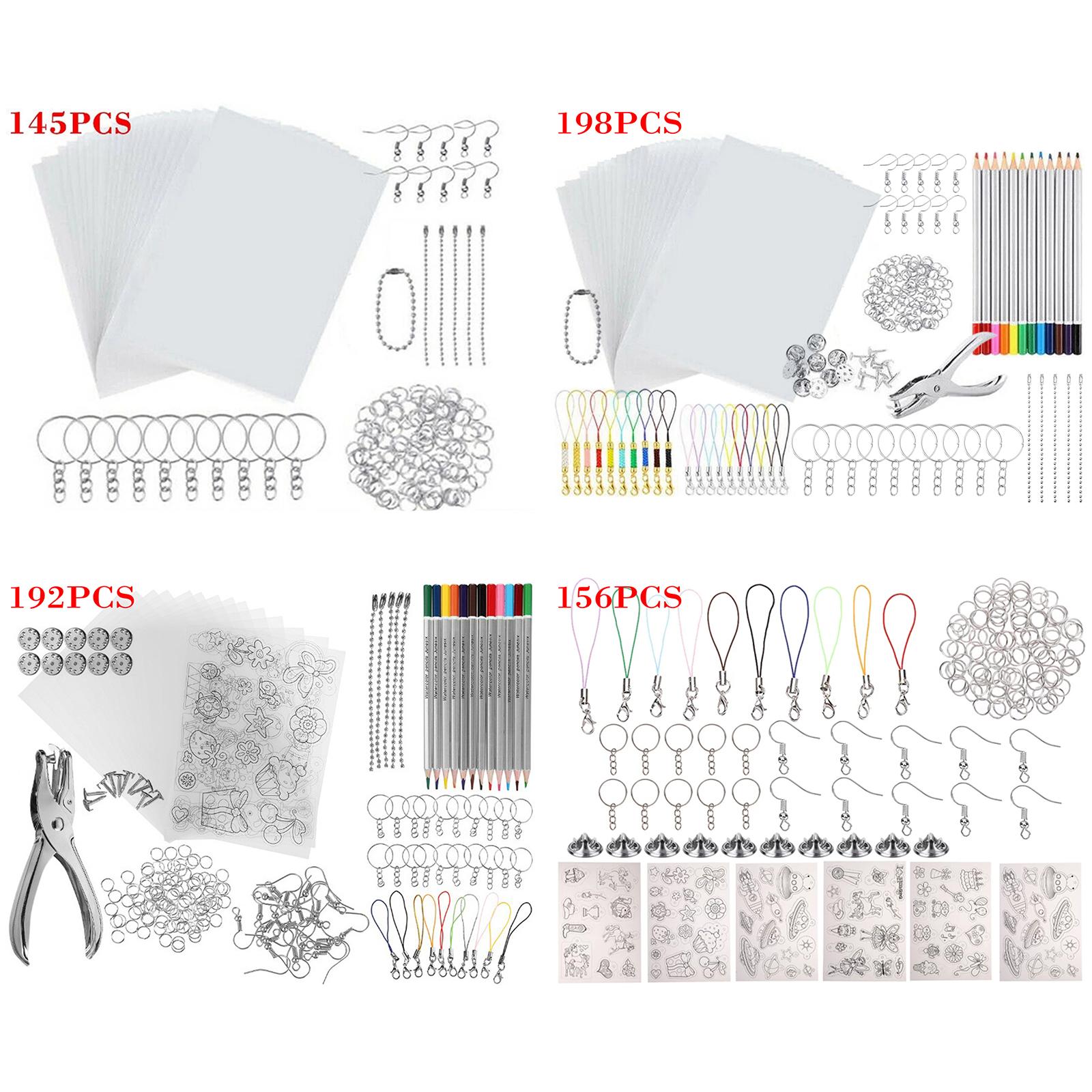 열수축 플라스틱 세트 필름 키체인 공예 장식용 - Craft Embellishment 리뷰 및 가격