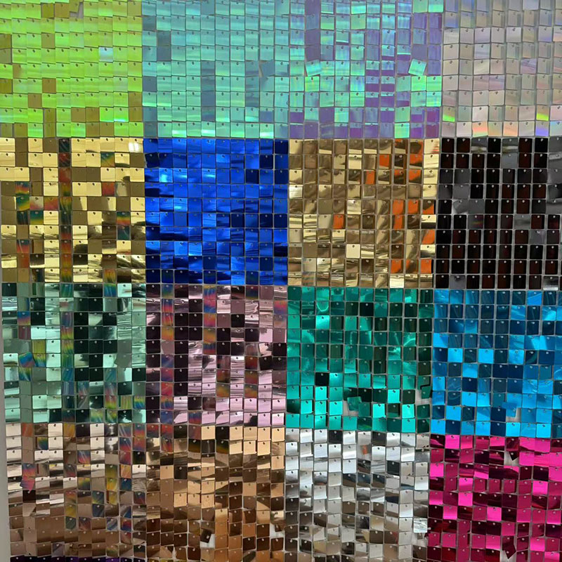 6/12/24/25/26/27Pcs 쉬머 벽 배경 33 - Sequin Fabric Panel 리뷰 및 가격